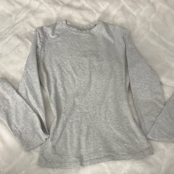SKIMS Tops - Skims Gray Long Sleeve Top